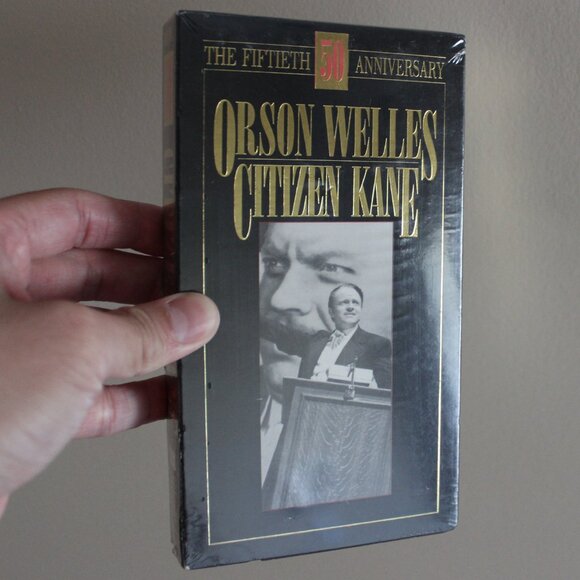3/$28❤️1941 CITIZEN KANE 50th Anniversary VHS 1991 Turner Home Entertainment - Picture 12 of 13
